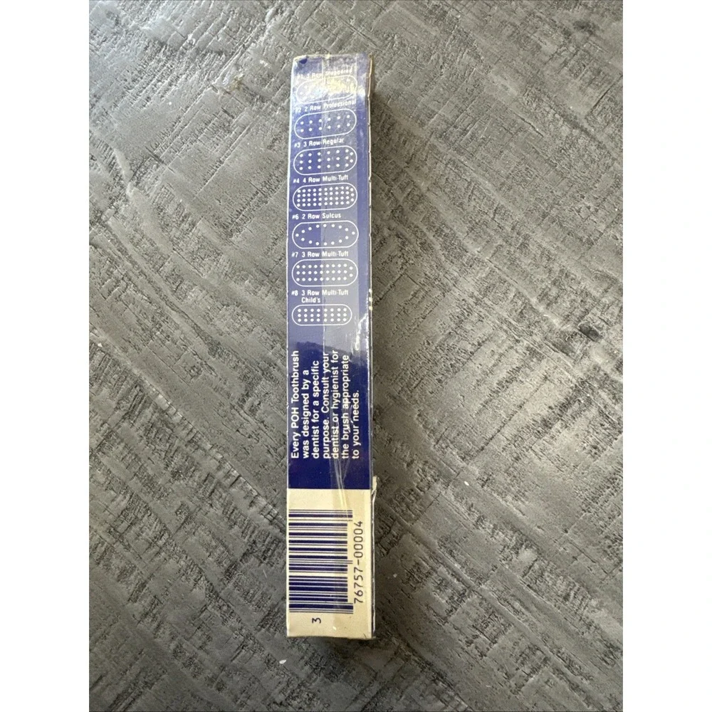 Vintage Toothbrush Lot of‎ 3 – TEK, Walgreens Dobson, POH – Sealed NOS USA